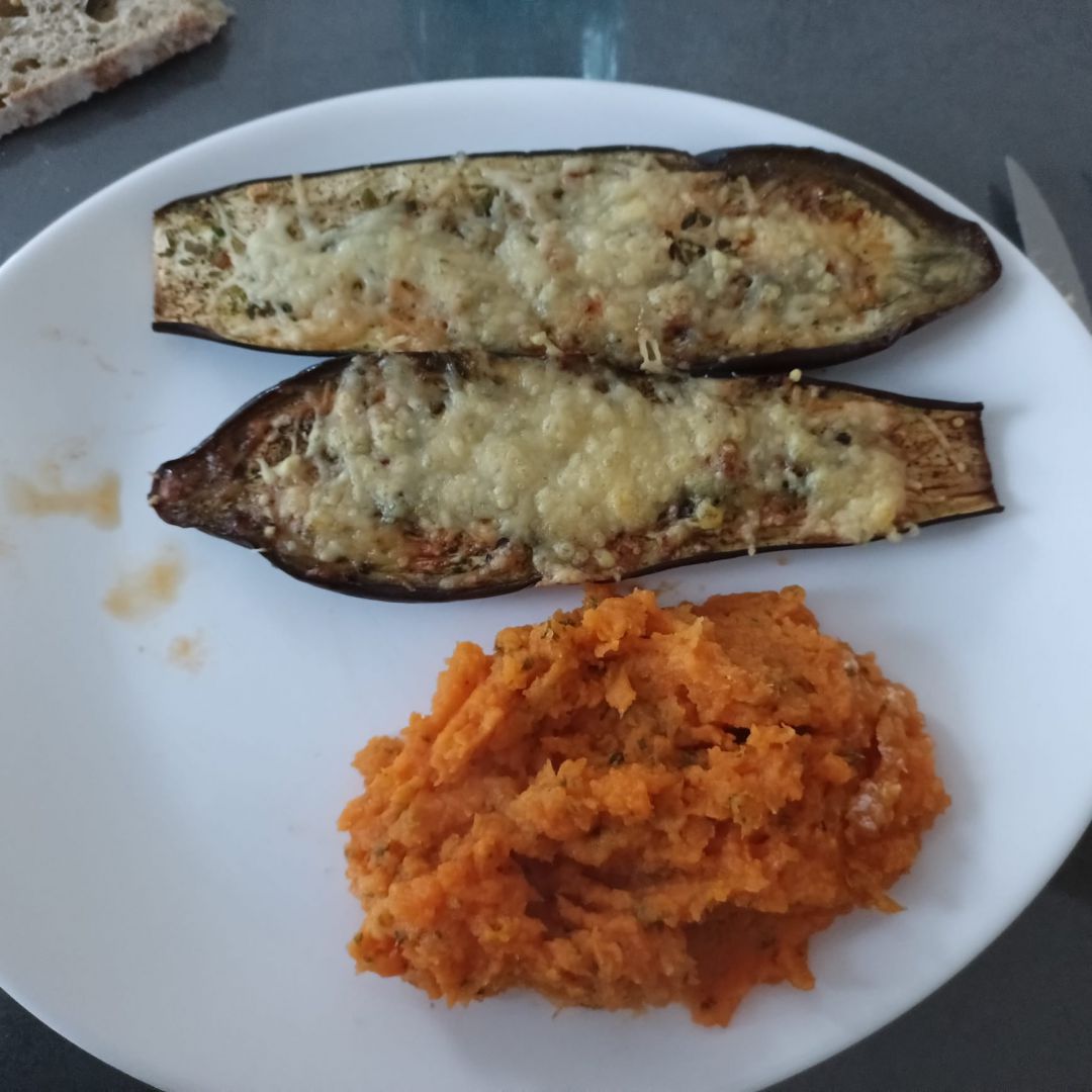 Purée de patates douces au combi ninja