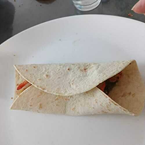 Tortillas au poulet et légumes au combi ninja