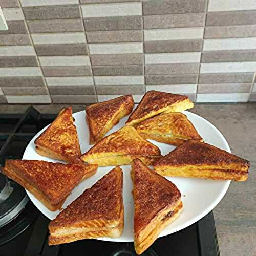 Pain perdu chocolat au combi ninja