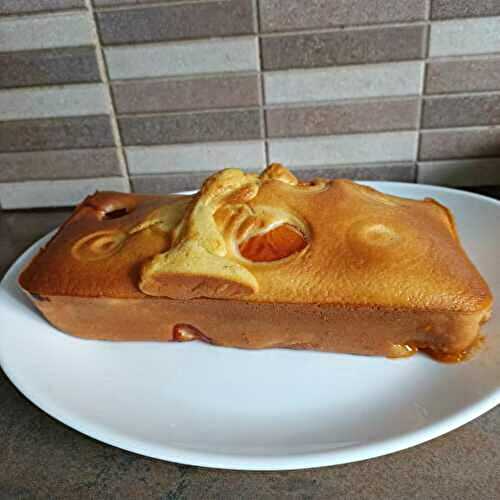 Cake aux abricots avec le combi ninja