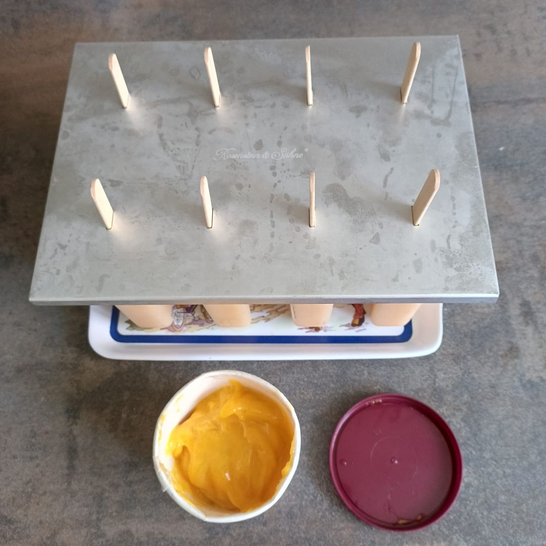 Crème glacée mangue au compact cook pro