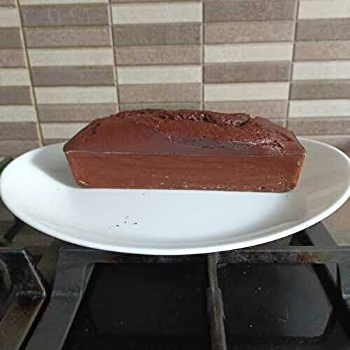 Gâteau chocolat sans farine ni sucre au combi ninja