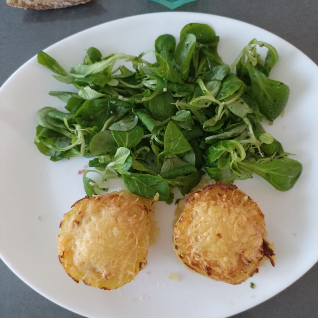Muffins pdt jambon au combi ninja