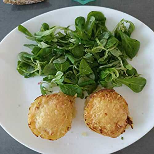 Muffins pdt jambon au combi ninja