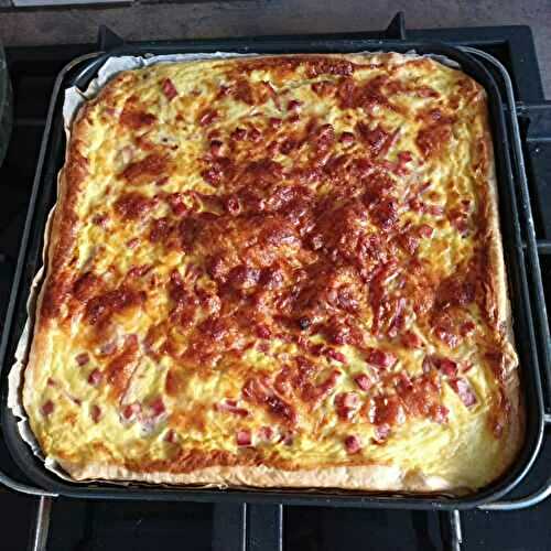 Quiche à déguster froide 