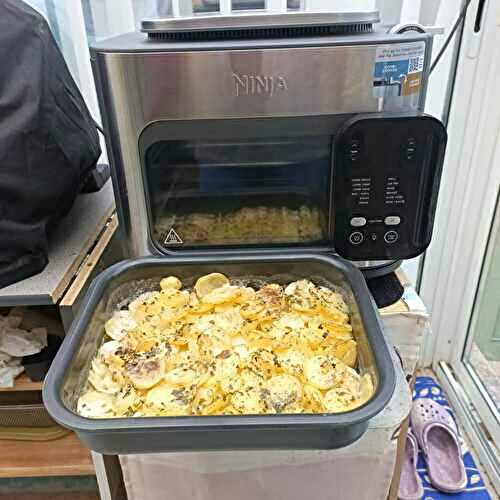 Mon gratin de pommes de terre au combi ninja