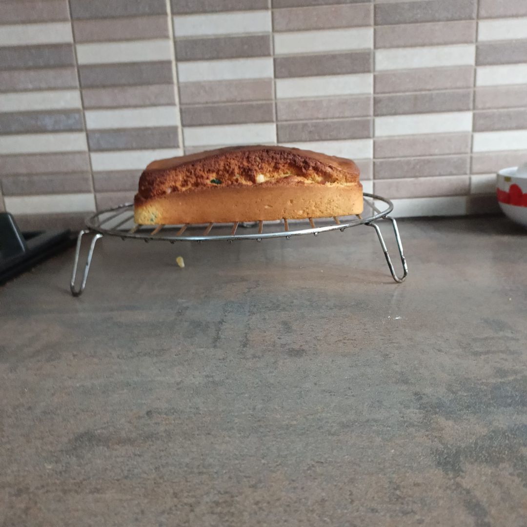 Cake aux fruits confits rhumés avec air fryer Ninja FOODI AF 40