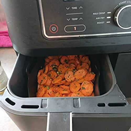 Carottes vichy avec l'air fryer Ninja FOODI AF 400EU