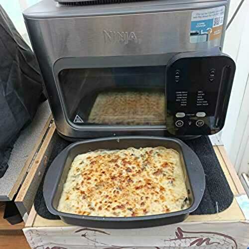 Côtes et feuilles de bettes au combi ninja