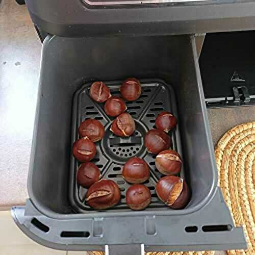 Cuire des châtaignes à l'air fryer Ninja