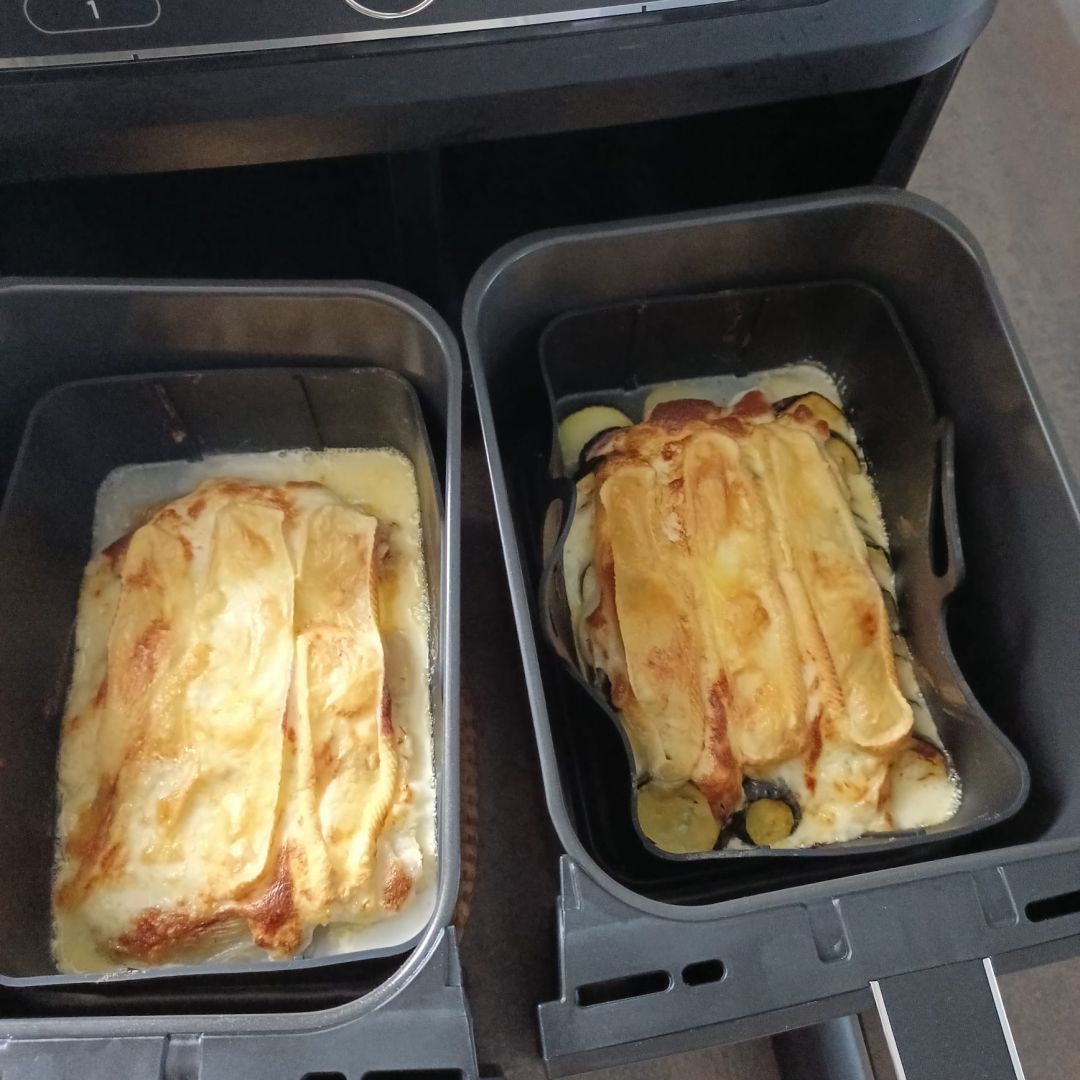 Gratin endives et courgettes avec air fryer Ninja FOODI AF 400EU