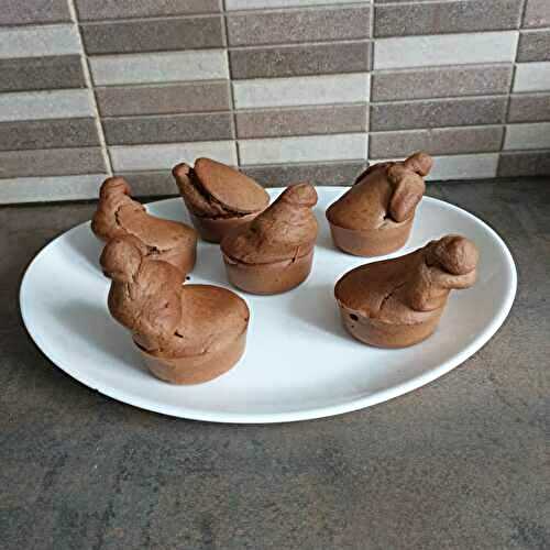 Muffins Nesquik au long nez de Gigi au combi ninja