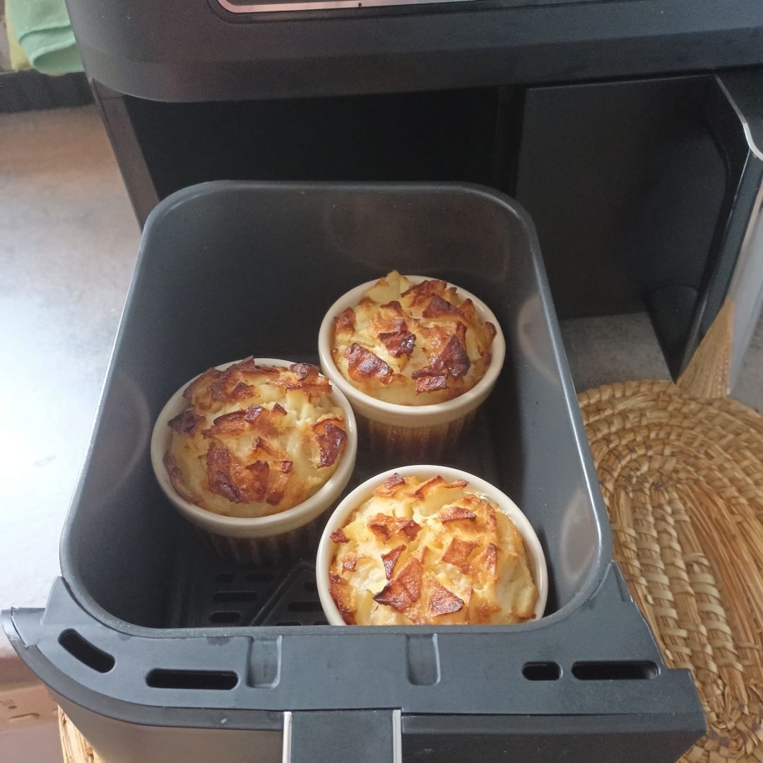 Mini flan à la pomme au Air Fry Ninja AF400eu