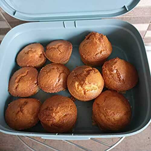 Petits gâteaux yaourt à la poire à l'air fryer Ninja AF400eu