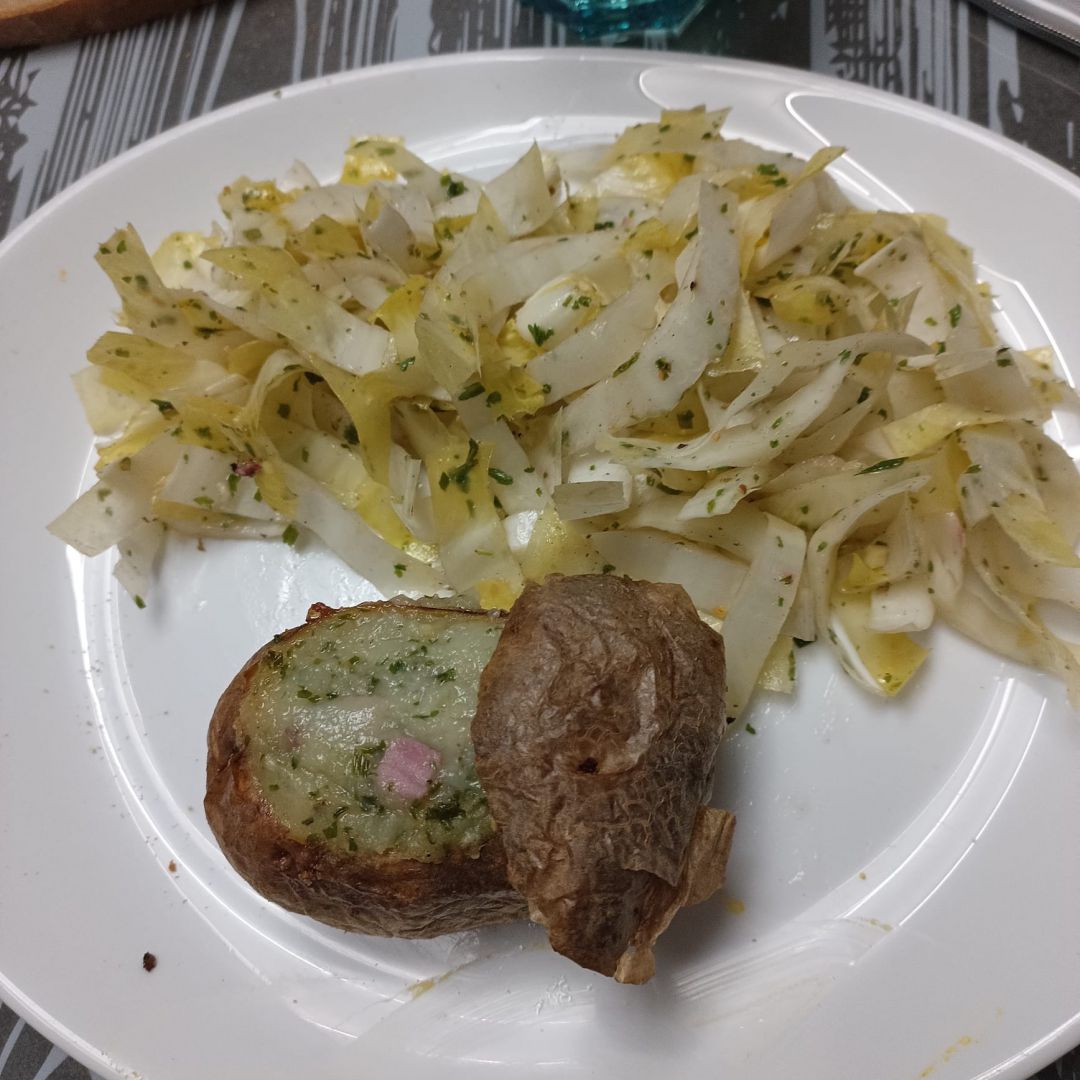 Pommes de terre farcies au Ninja (combi et air fryer)