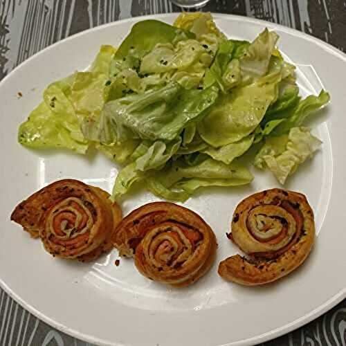 Feuilletés à la truite au combi ninja