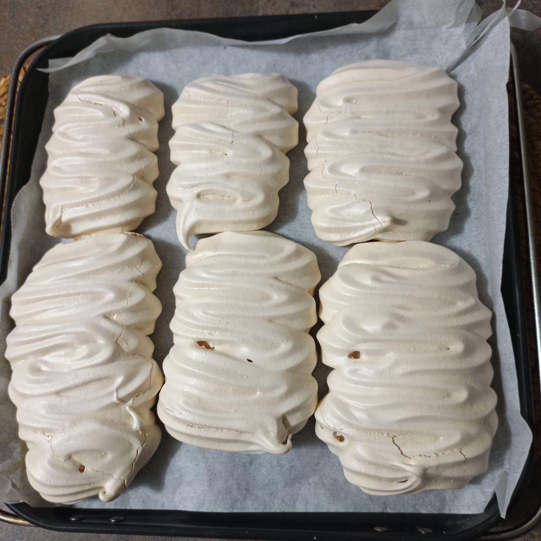 Meringues vanillées au combi ninja 