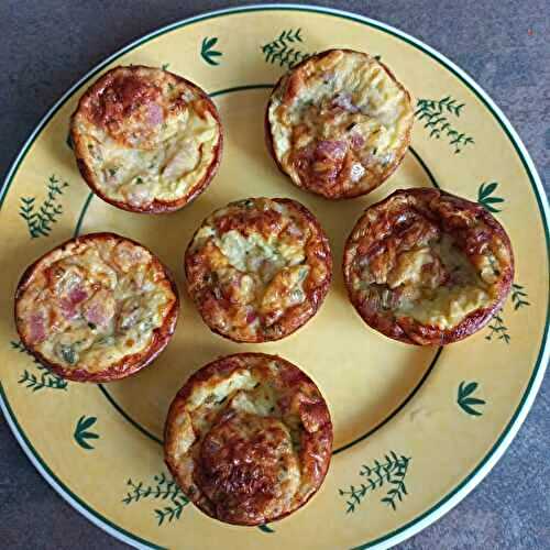 Mini quiche au jambon au combi ninja