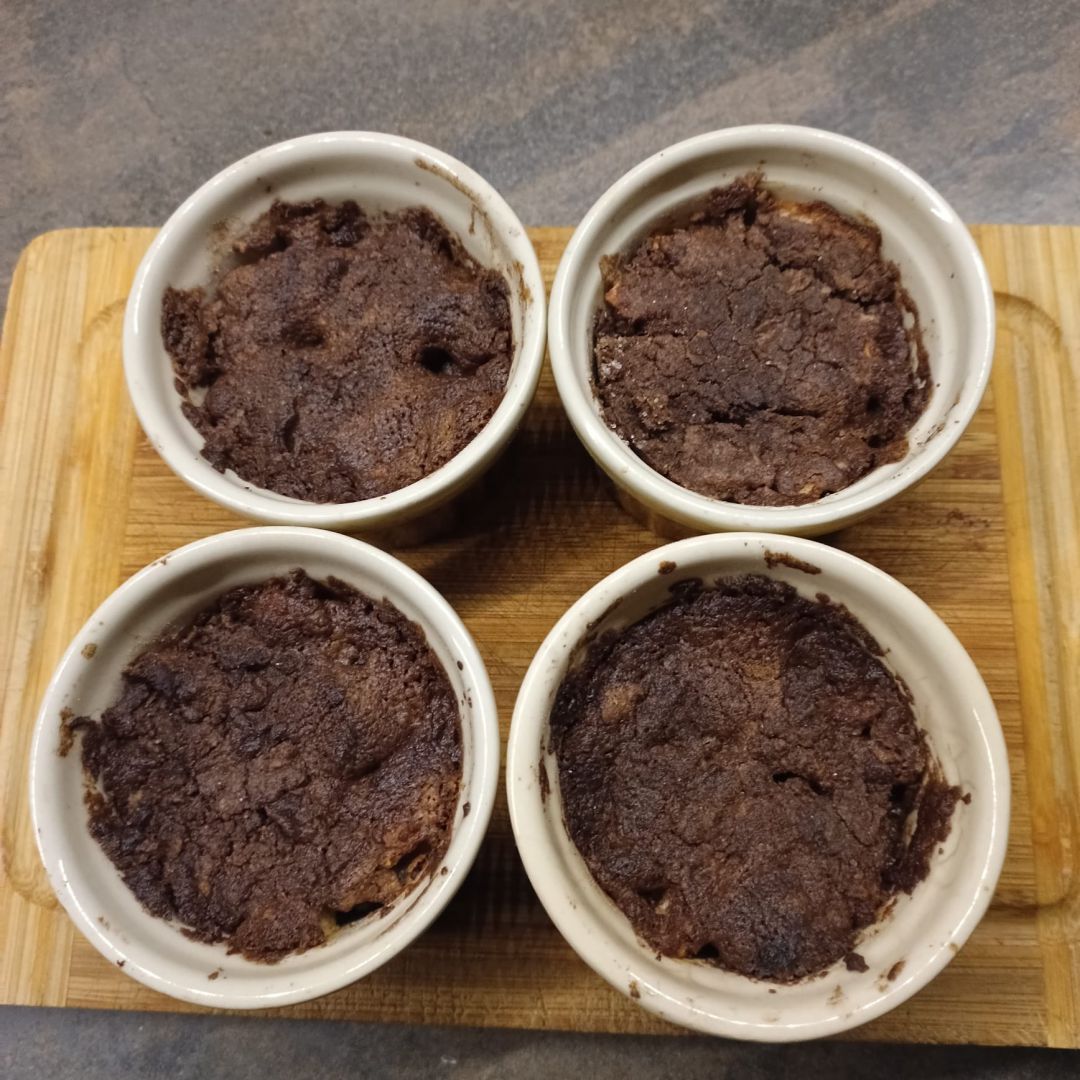 Crumble de poires au combi ninja