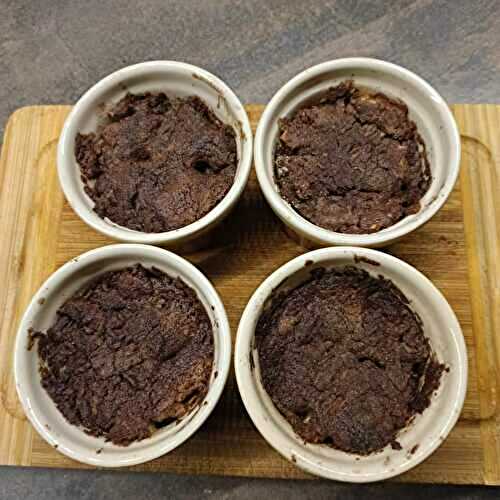 Crumble de poires au combi ninja