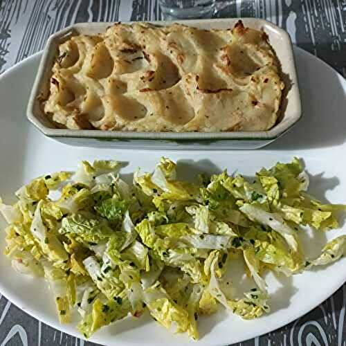 Brandade revisitée au combi ninja