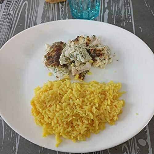 Combiné de riz de Camargue et poissons au combi Ninja