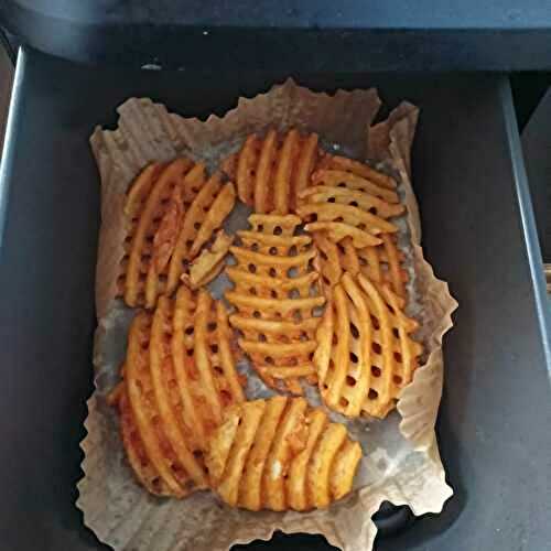 Gaufrettes pdt à l'air fryer foodi AF400eu