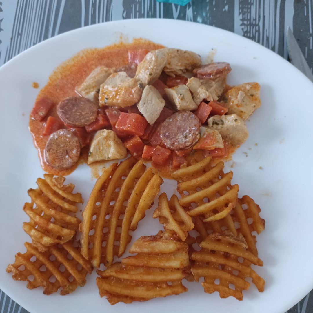 Mijoté poulet carottes chorizo au compact cook pro (ou cookéo)