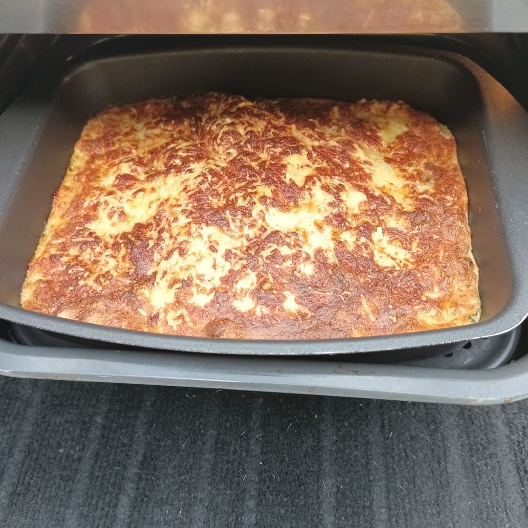 Gratin de champignons bruns au combi Ninja