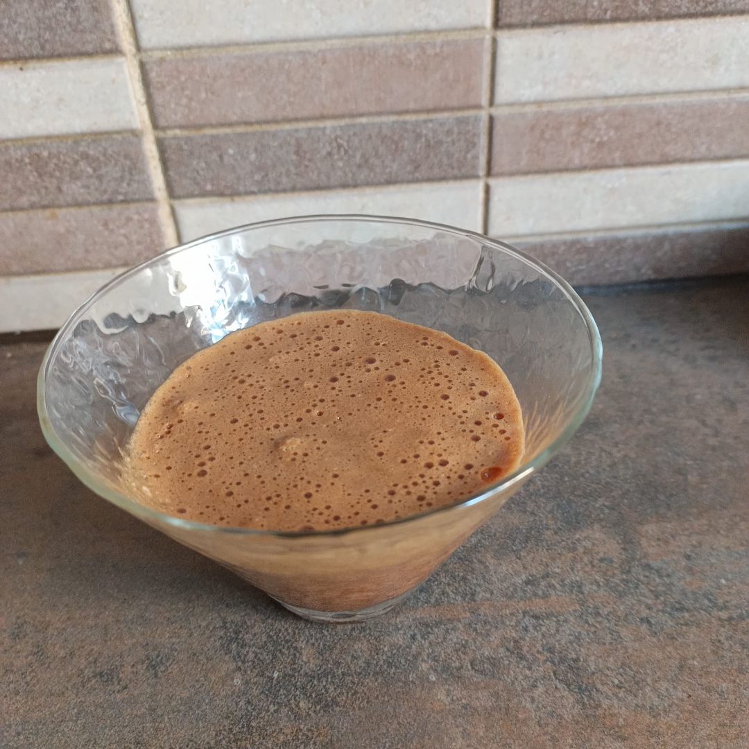 Mousse au chocolat au lait et riz soufflé