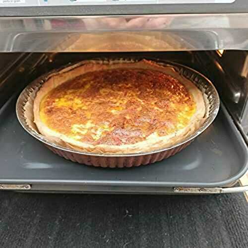 Quiche à ma façon au combi Ninja