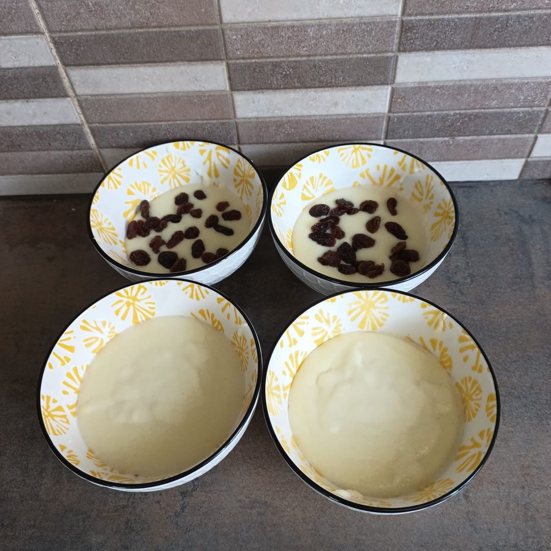 Semoule au raisins rhumés avec le Robby robicook