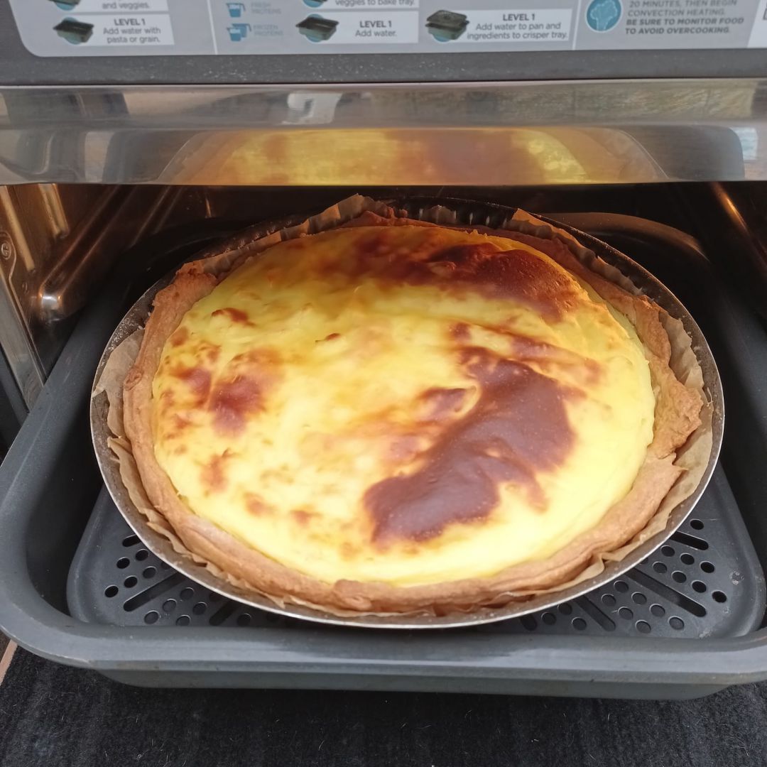 Tarte au flan pâtissier au combi ninja