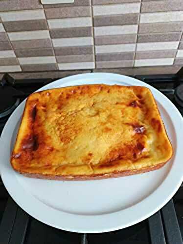 Gâteau de semoule au combi ninja