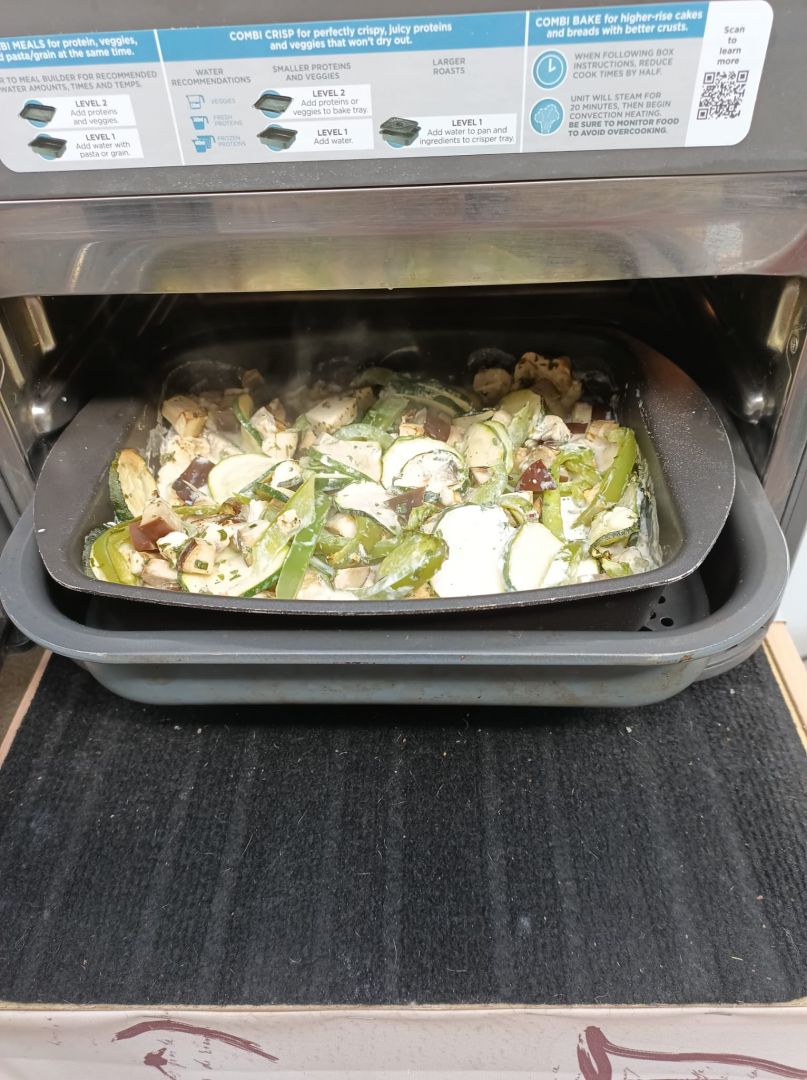 Gratin de légumes au combi Ninja