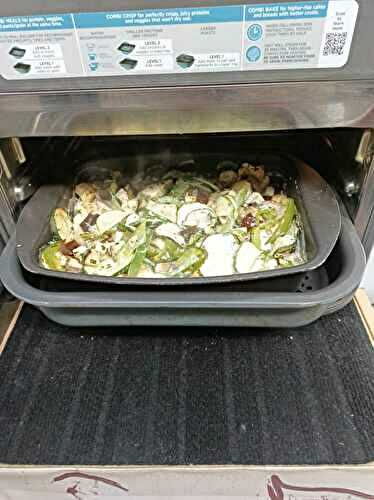 Gratin de légumes au combi Ninja