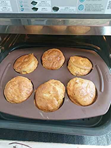 Muffins aux lardons fumés de volaille et Comté au combi Ninja