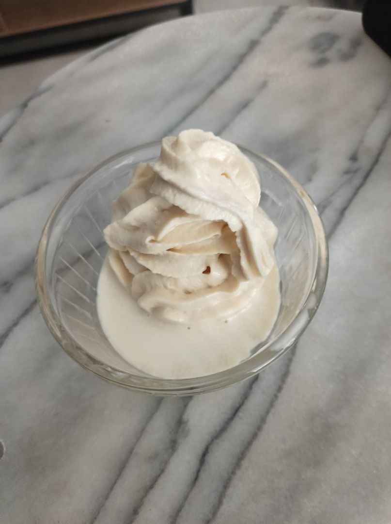 Glace vanille facile avec la swirl Ninja