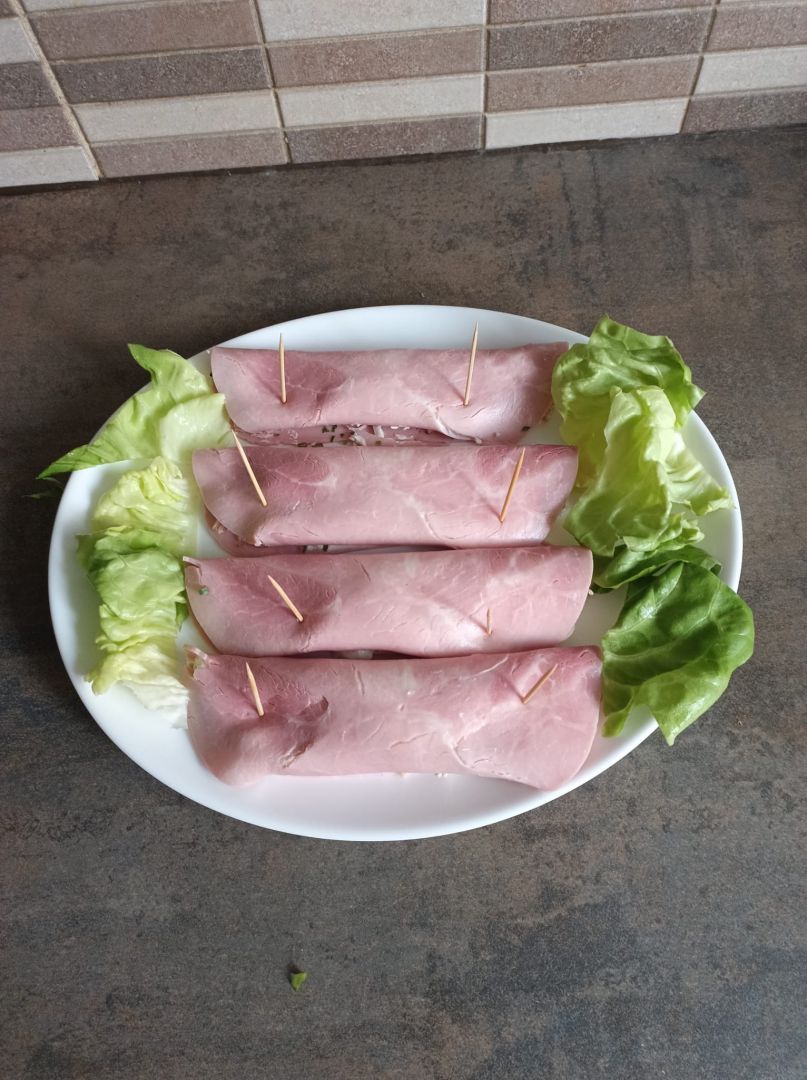 Roulé de jambon façon Gigi