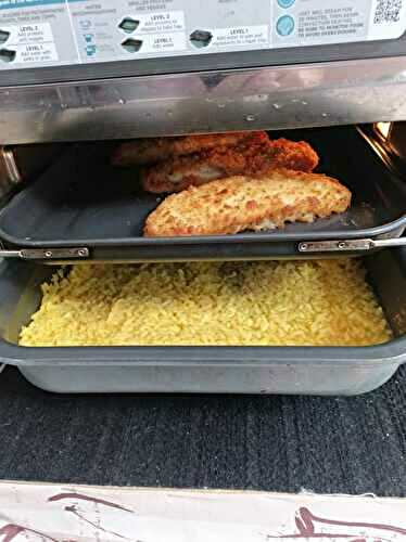 Combimeals riz et poisson pané au combi Ninja