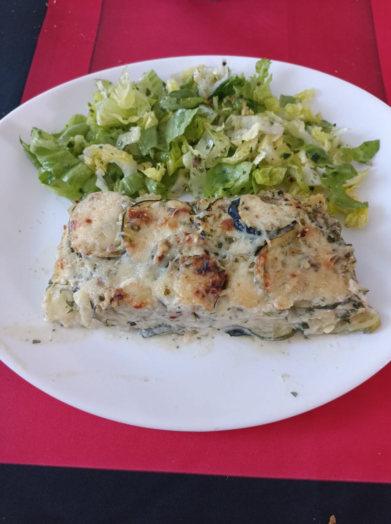 Ravioles au Saint Marcellin et courgettes avec le combi Ninja
