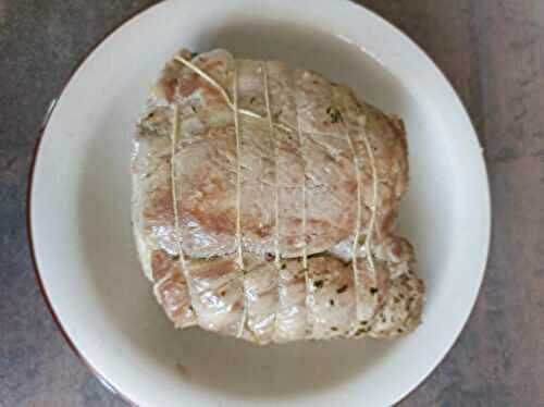 Rôti de porc tendre au cookéo