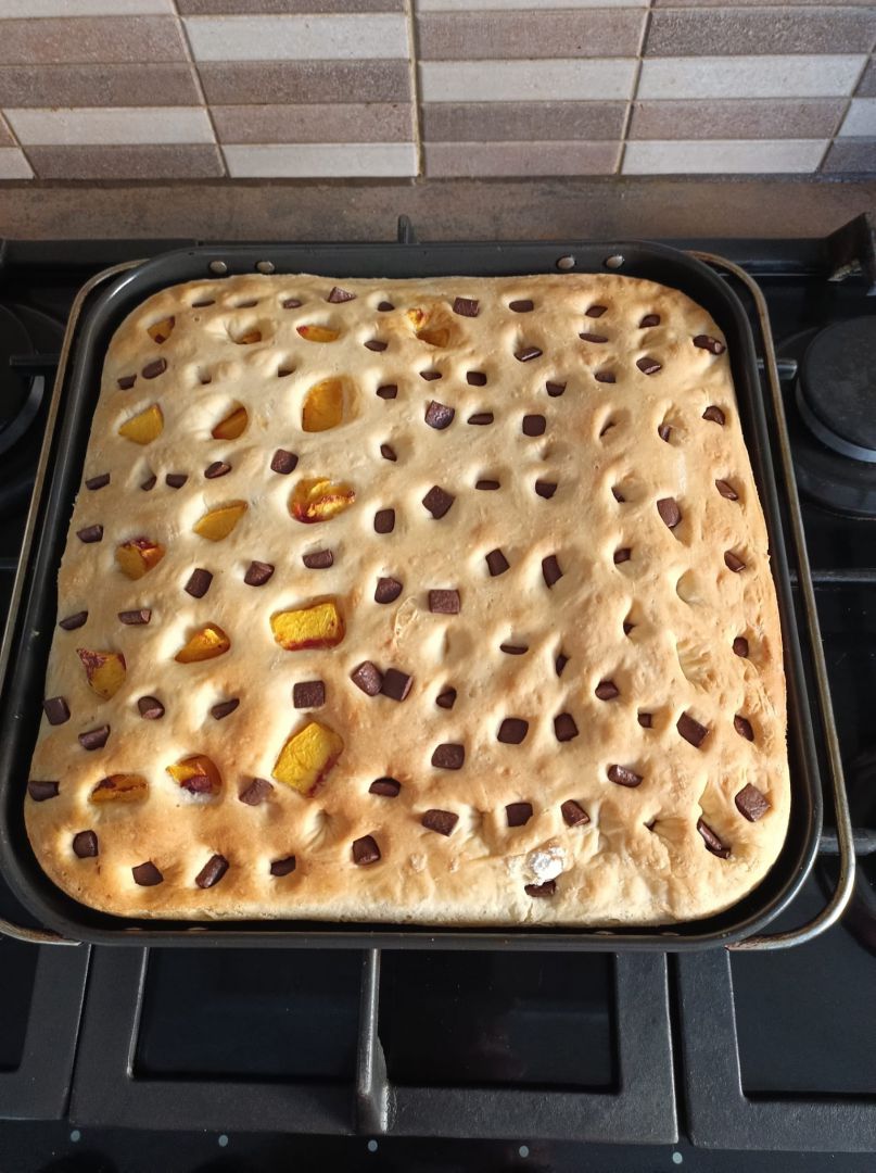 Ma focaccia version sucrée au combi Ninja