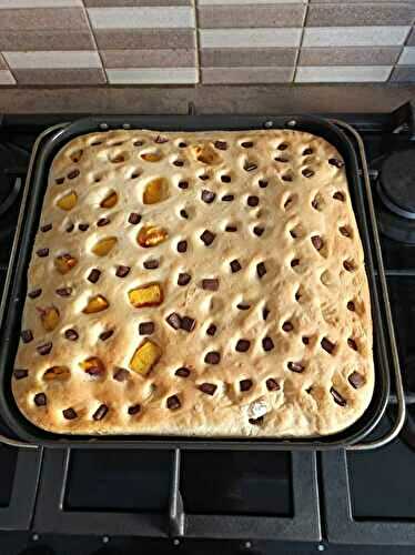 Ma focaccia version sucrée au combi Ninja
