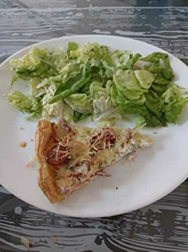 Tarte feuilletée aux restes au combi Ninja
