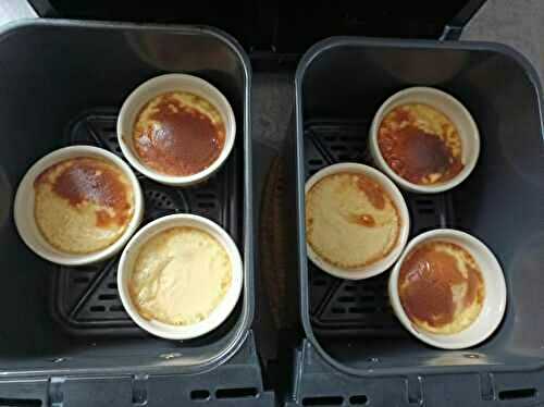 Crème aux oeufs expresse à l'air fryer Ninja Foodi