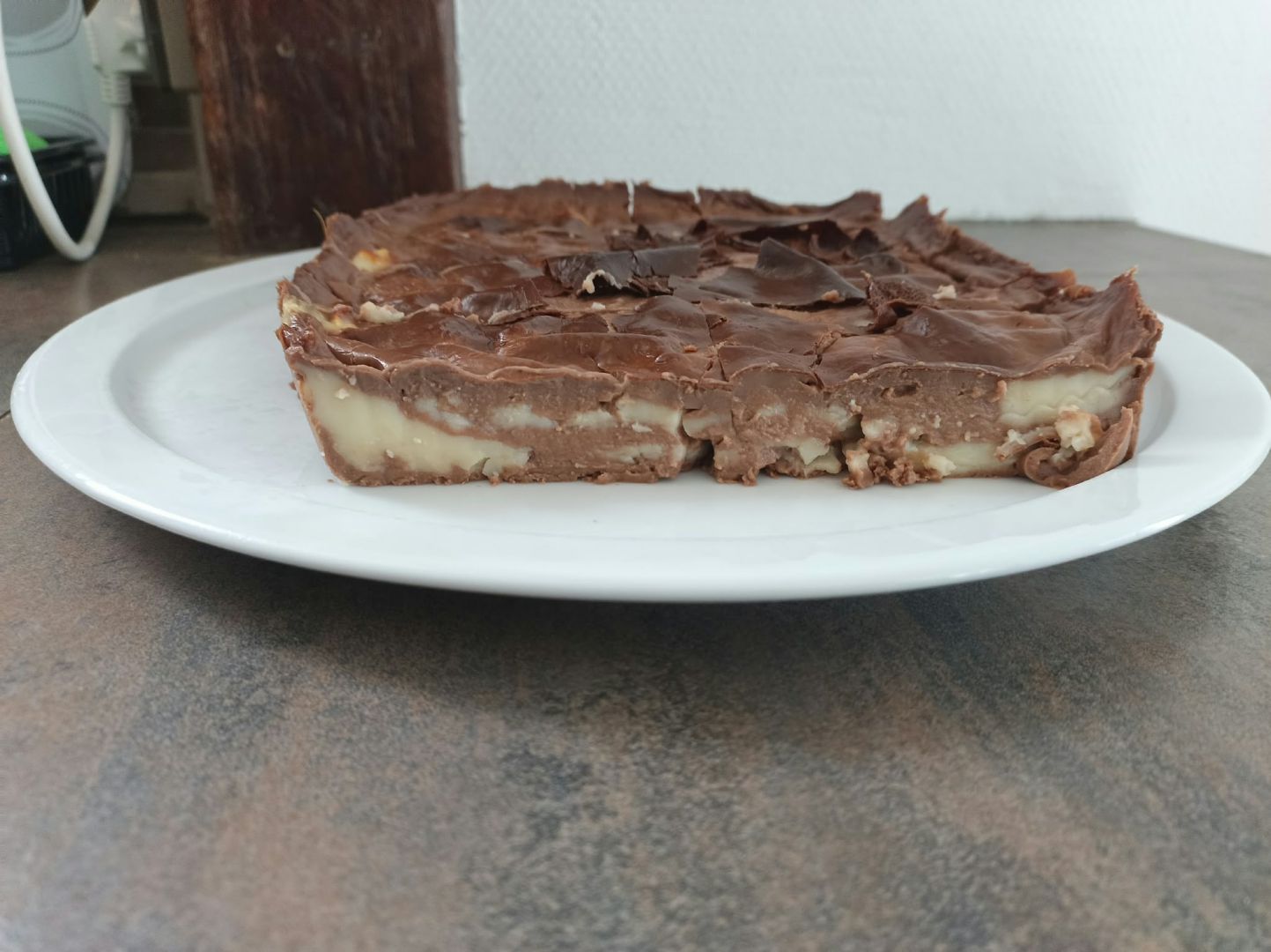 Flan tigré chocolat vanille au combi Ninja et Robicook