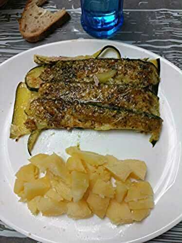 Lasagnes de courgettes au jambon au combi Ninja