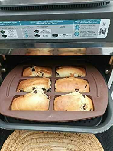 Muffins aux pepites de chocolat au combi Ninja