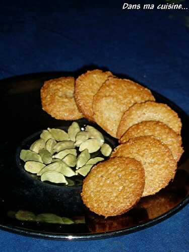 Biscuits à la cardamome